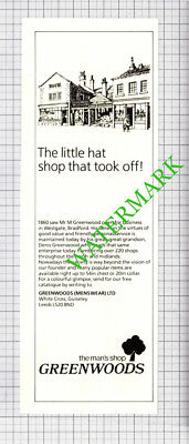 Greenwoods Mr M Greenwood Bradford / Starlets Merrion Hotel Leeds - 1986