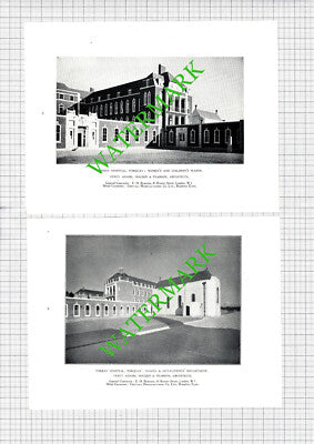 Torbay Hospital Torquay  Percy Adams Holden  Architect - 1929 Book Prints