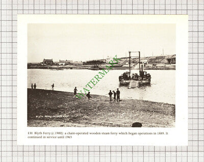 C8001) Blyth Ferry Northumberland   - Cutting