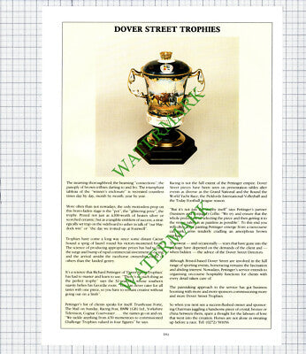 South Lodge Hotel Lower Beeding / Dover Street Trophies Pettinger - 1992 Cutting