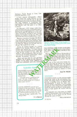 Albert Walker Old Moore's Almanac Marjorie Alberta Motley  - 1984 Article