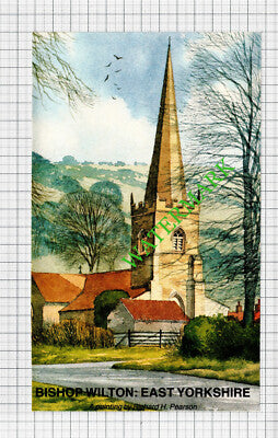 Bishop Wilton Church East Yorkshire - 1986 Cutting