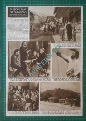 (X537) Oberammergau Passion Plays George Johann Lang Josef Schneidermayr - 1950