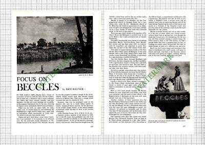 9240) Beccles Suffolk - 1972 Article / Adverts