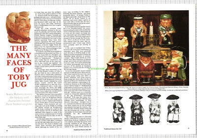 8865) Toby Jugs - 1987 Article
