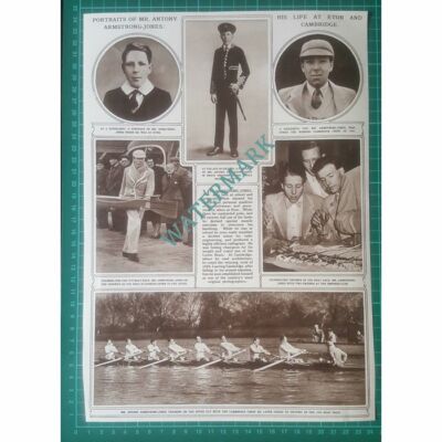 X797) Antony Armstrong Jones Eton Empress Club Princess Margaret - 1960 Clip