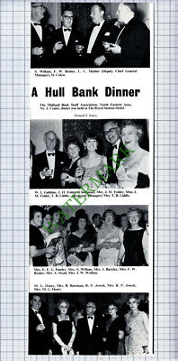 9618) Midland Bank Hull Willans Bosher Mather Calow Jowett Folder - 1967 Cutting