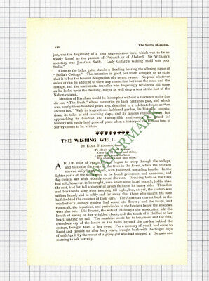 9077) Farnham Surrey - 1902 Article