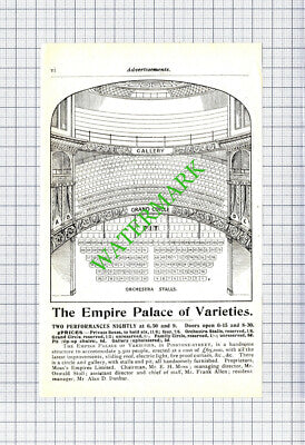 Empire Palace Of Varieties Pinstone St Sheffield / Refuge Assurance Co - 1910