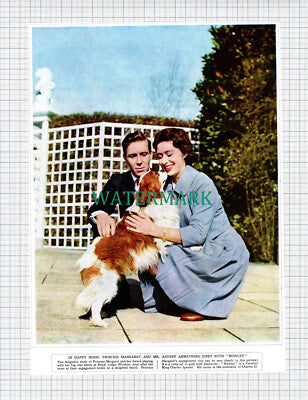 X799) Princess Margaret Engagement Antony Armstrong Jones - 1960 Clip