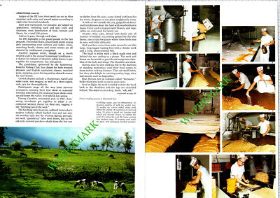 Armstrong Cheese Spallumcheen Canada Henry Hope - 1972 Article
