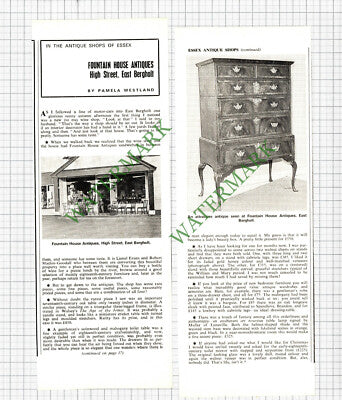 Fountain House Antiques East Bergholt Machin-Goodall - 1972 2-Part Cutting