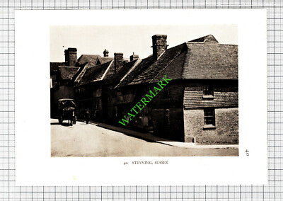 Steyning Sussex / Chilham Kent - 1932 Cutting/ Print