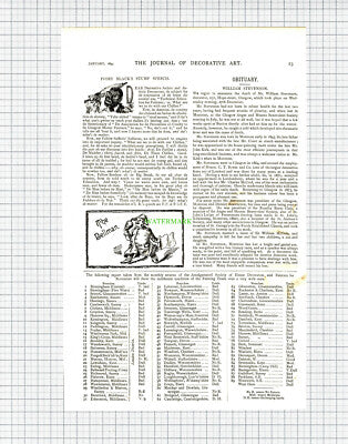 8884) William Stevenson Hope Street Glasgow Montrose Obituary - 1894 Cutting
