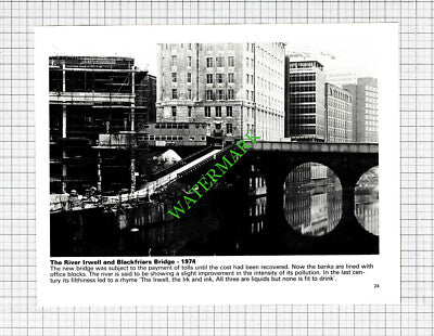 Manchester Long Millgate / Blackfriars Bridge  - 1970s Cutting