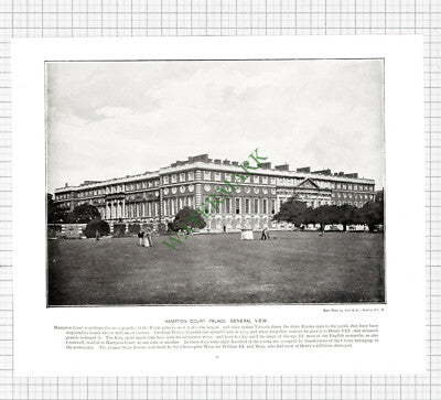X136) St Paul's School Hammersmith Old Red Cow / Hampton Court - c.1905
