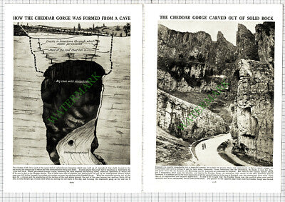 Cheddar Gorge   -  c.1950s 2-Part Cutting