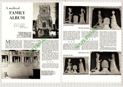 9852) St Mary Magdalene Church North Ockenden Essex Pointz - 1967 Article