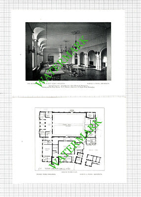 Dudley Public Buildings Harvey & Wicks Architect - 1929 Book Prints