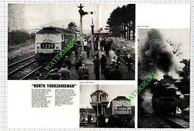 Wirral Railway Circle NORTH YORKSHIREMAN Locomotive No 5428 - 1975 Pullout