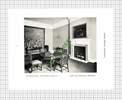 29 Bryanston Square London Lowry and Woodhouse  Architects -  c.1925 Article