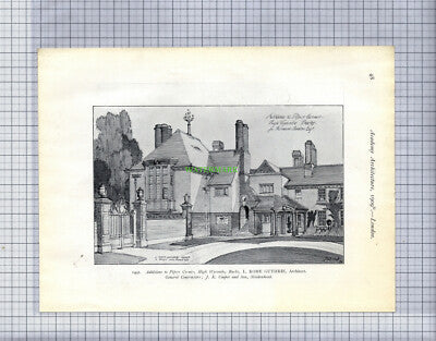 Pipers Corner High Wycombe / South Stoneham Lord Swaythling - 1909