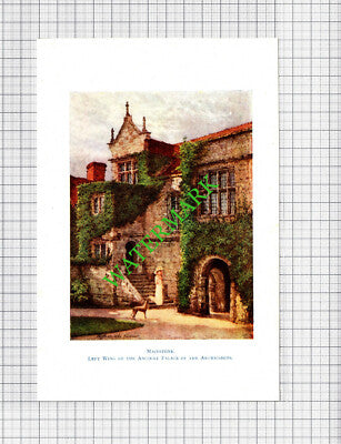 Palace of the Archbishops Maidstone Kent - c.1916 Print