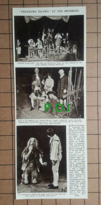 (X217) Mermaid Theatre Treasure Island Spike Milligan Thorndike Rees - 1961 Clip
