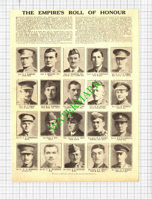 Sydney McGowan Langholm Torry Marston Voss Burnand Berridge - 1918 Cutting