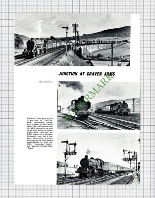 9224) Craven Arms Railway Junction - 1964  Cutting