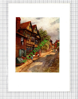Mermaid Street Rye Sussex - c.1913 Small Print