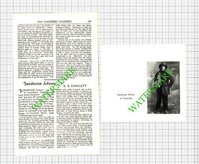 Sandstone Johnny Coverdale John Wilkinson West Scrafton - 1941 2-Part Cutting