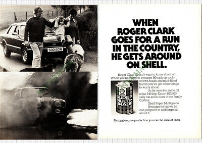 9019) Roger Clark Shell Advert - 1977 2-Part Cutting