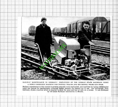 German State Railways Laboratory Minden - 1953 Small Cutting
