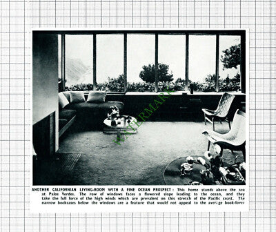 Palos Verdes California House - 1947 Cutting