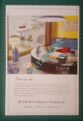 (X124) British Celanese Limited Advert - 1948 PAPER CUTTING