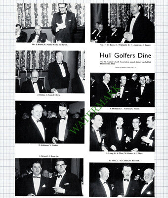 9636) St Andrew's Golf Assoc Hull Numby-Croft Wildsmith Bascomb -1967 Cutting