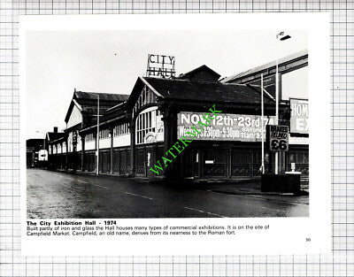 Manchester City Exhibition Hall / St John Street - 1970s Cutting