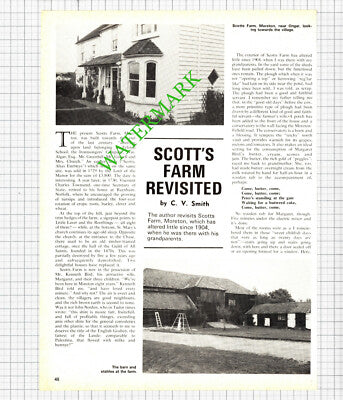Scotts Farm Moreton Kenneth Bird Margaret  - 1974 Article