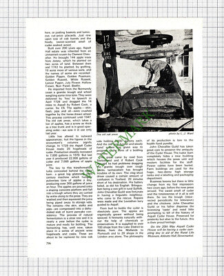 9194) The Aspall Cyder House John Chevallier Guild- 1972 Article