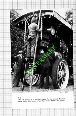 Masham North Yorkshire Steam Rally - 1971 Cutting