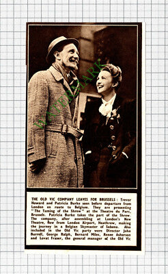 The Old Vic Theatre Company Trevor Howard Patricia Burke - 1947 Cutting