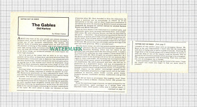 C2897) The Gables Old Harlow Essex Jaap & Trues Boon - 1976 2-Part Clip