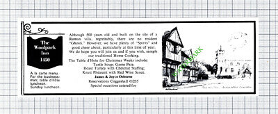 The Woolpack Inn Coggeshall Essex James & Joyce Osborne -  1974 Cutting