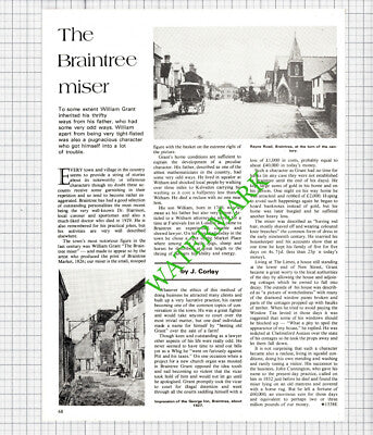 William Grant The Limes Braintree Miser Essex - 1979 Article