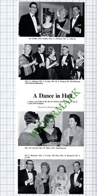9676) Castle Hill Hospital Hull Dodds Johnson Levine Bennard   - 1967 Cutting
