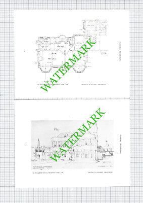 36 Albert Road Regent's Park London Nicholls & Hughes    - c.1925 Book Prints