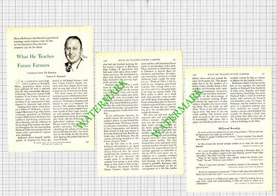 Henry Robinson Flathead High School Kalispell Warner Bartleson - 1956 Article