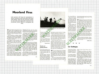 Trevor Schofield Malcolm Boyes Anthony Dent North York Moors  1977 Small Article
