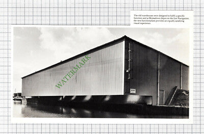 C8060) Brimsdown Depot Lee Navigation  - 1970s Cutting / Print